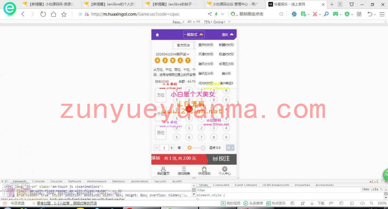 最新php彩世界二开最新双玩法完美版本美化了手机ui运营版本