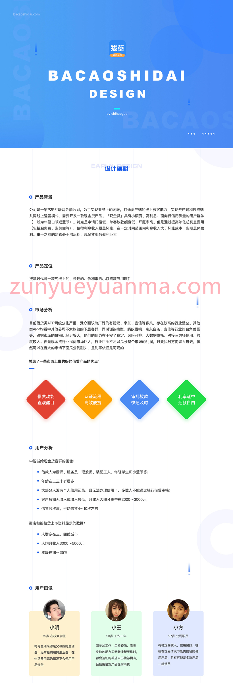 【商业收费源码】信用大小额金融贷款app原生双端源码
