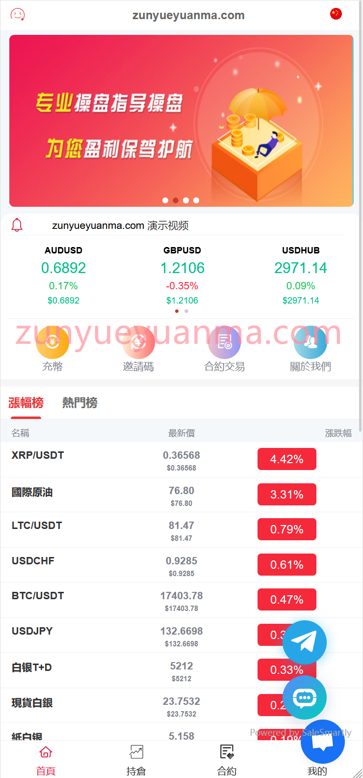 【商业收费源码】多国语言合约微盘微交易外汇期货数字货币