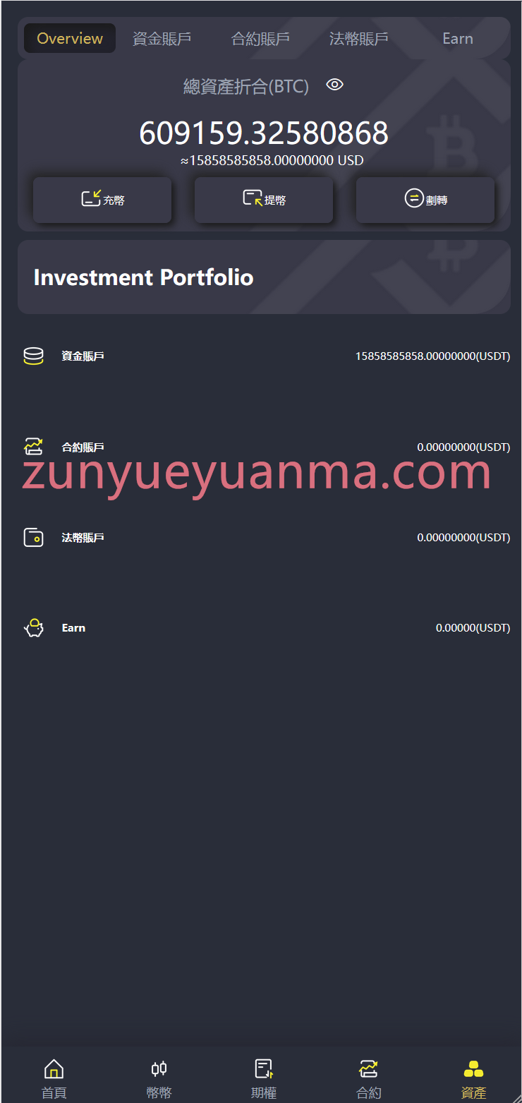 【商业收费源码】永续合约，币币交易，法币交易OTC，秒合约交易所
