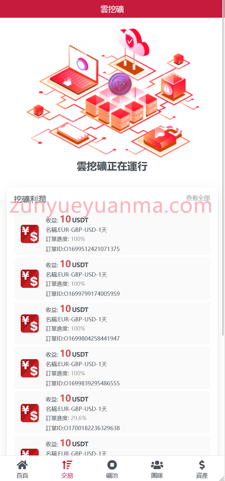 【商业收费源码】多语言十国语言区块链trx理财源码/外贸版云理财系统源码/USDT质押充提系统