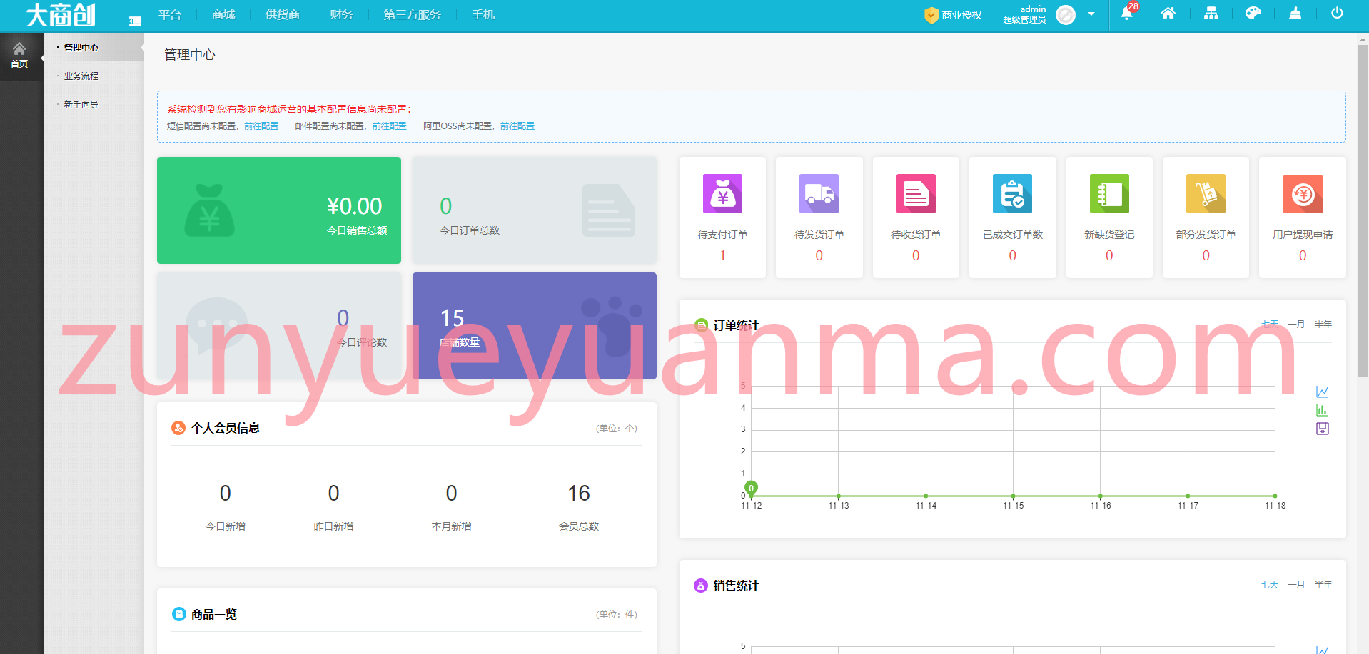 大商创x源码 最新大商创Laravel 框架 性能超优 带 pc h5 小程序+双端APP 内附安装配置文档